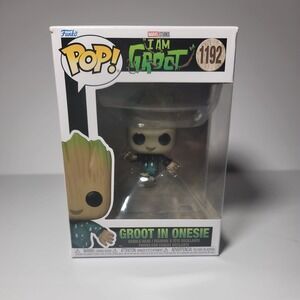 Funko Pop! Groot In Pajamas 1074 I Am Groot Marvel Show Guardians Of The Galaxy